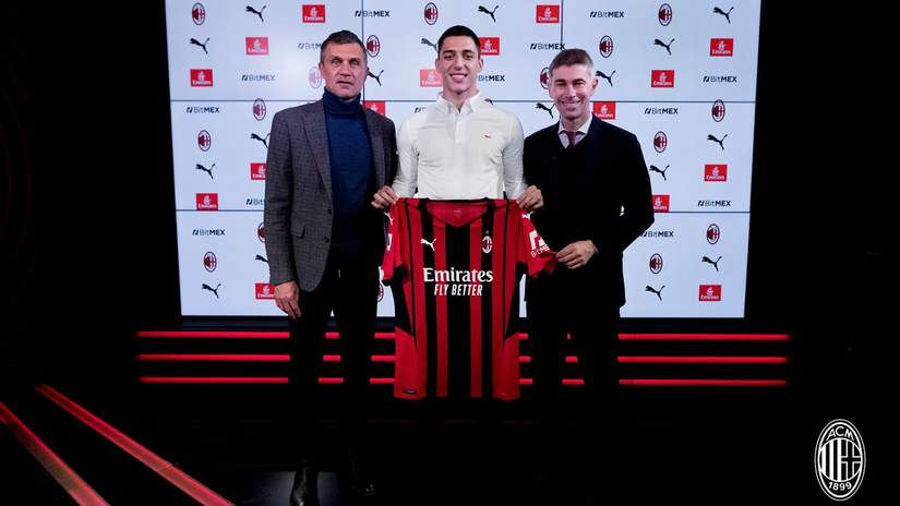 Milan predstavio Marka Lazetića, prvog igrača iz Srbije u svojoj istoriji