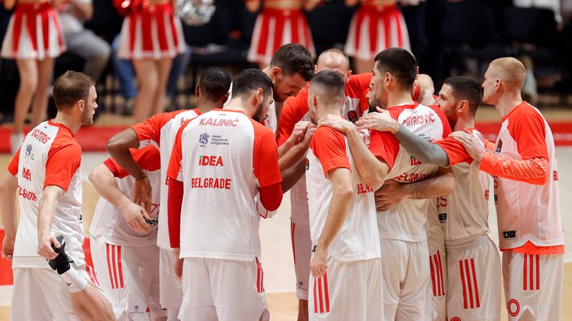 Košarkaši Crvene zvezde (©Star Sport)