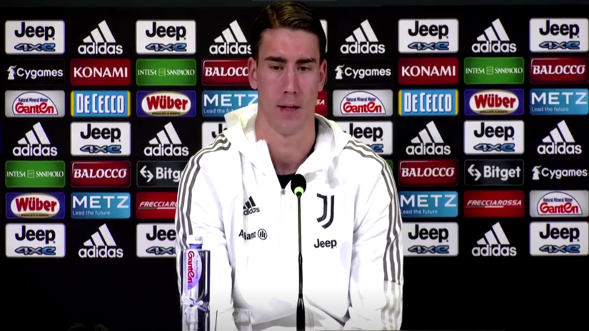 Dušan Vlahović (©Juventus/printscreen)