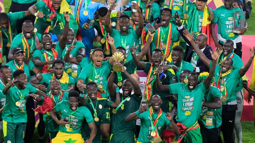 Senegal sa trofejom (©Reuters)