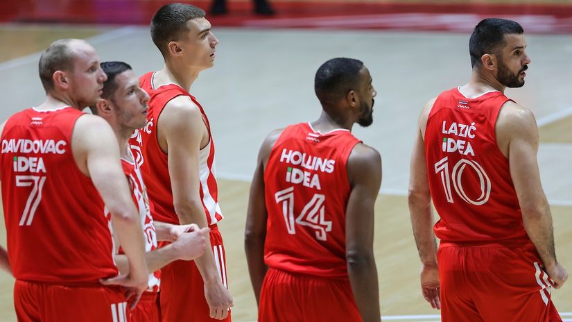 Košarkaši Crvene zvezde (©Starsport)