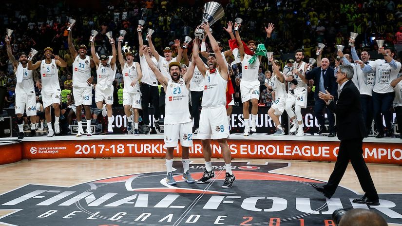 Košarkaši Reala u Beogradu (©Star sport)