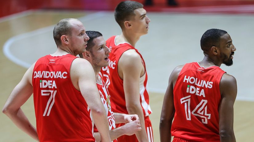 Košarkaši Crvene zvezde (© Star sport)