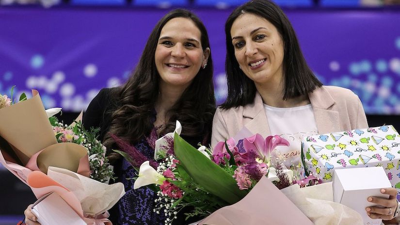 Sonja Vasić i Jelena Bruks (© Star sport)