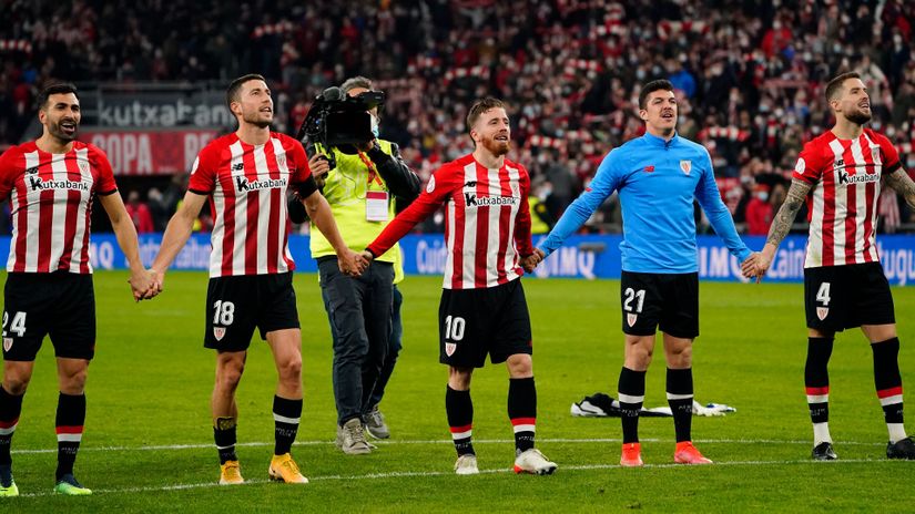 Fudbaleri Atletik Bilbaa (©Reuters)