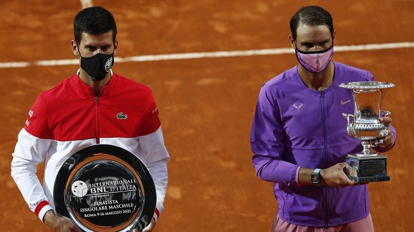 Prošle godine u Rimu Novak je poražen od Nadala (© Reuters)