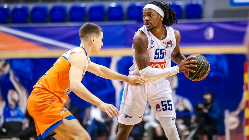 Balša Živanović i Kendrik Peri (ABA Liga)