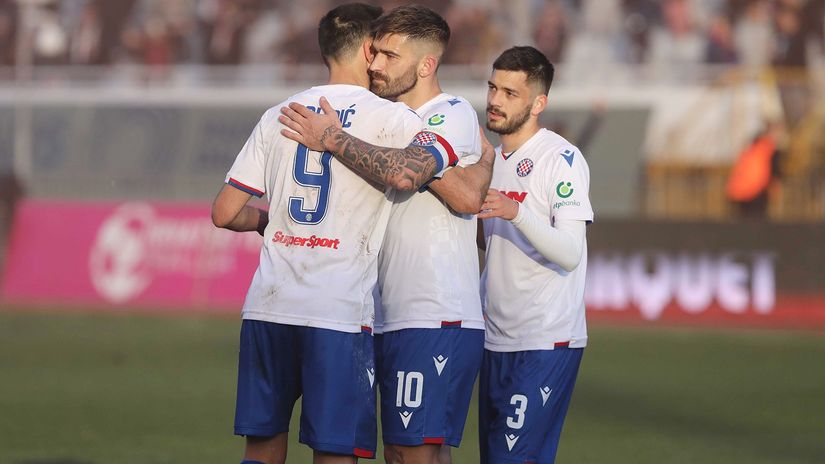 Nikola Kalinić i Marko Livaja (©Hajduk.hr)