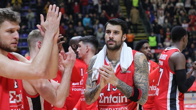 Košarkaši Olimpijakosa (© Star sport)