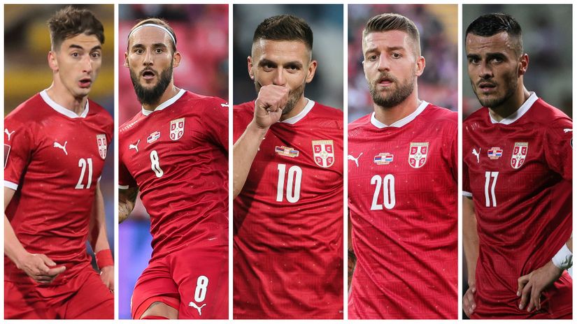 Đuričić, Gudelj, Tadić, SMS i Kostić (©Star Sport)
