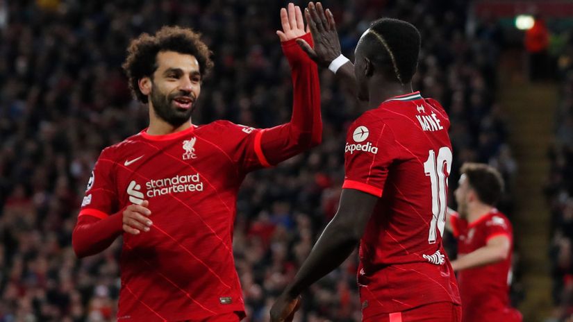 Mohamed Salah i Sadio Mane (©Reuters)