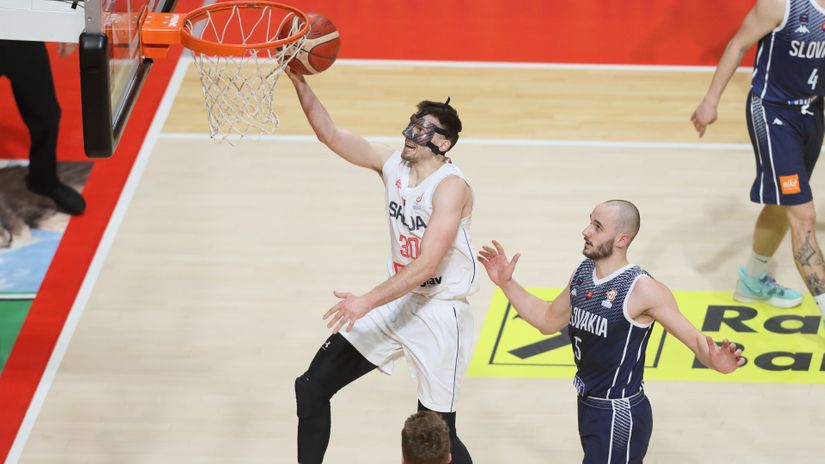 Aleksa Avramović protiv Slovačke (©MN Press)