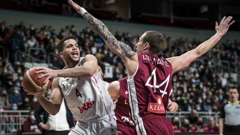 Detalj sa utakmice u Rigi (© FIBA)