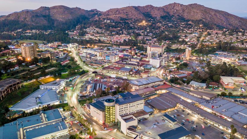 Panorama Mbabanea, prestonice Esvatinija (©Shutterstock)