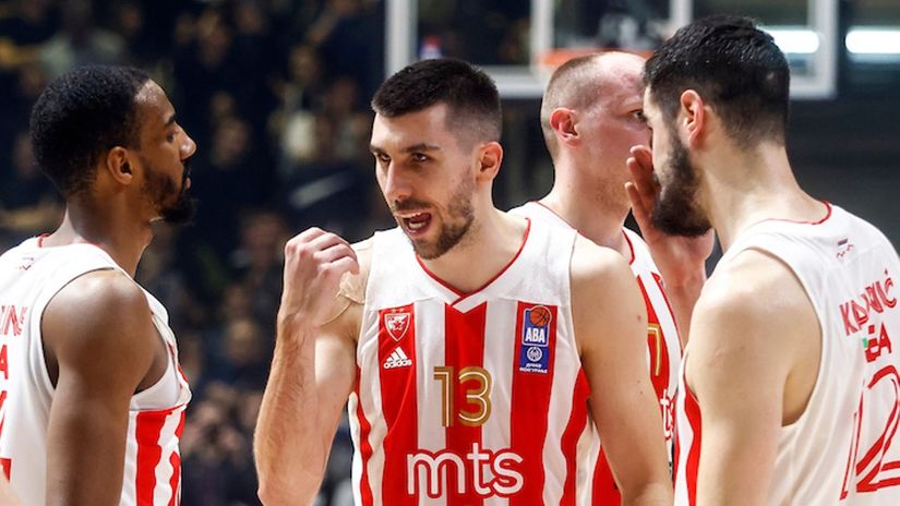 Košarkaši Crvene zvezde (Foto: Starsport)