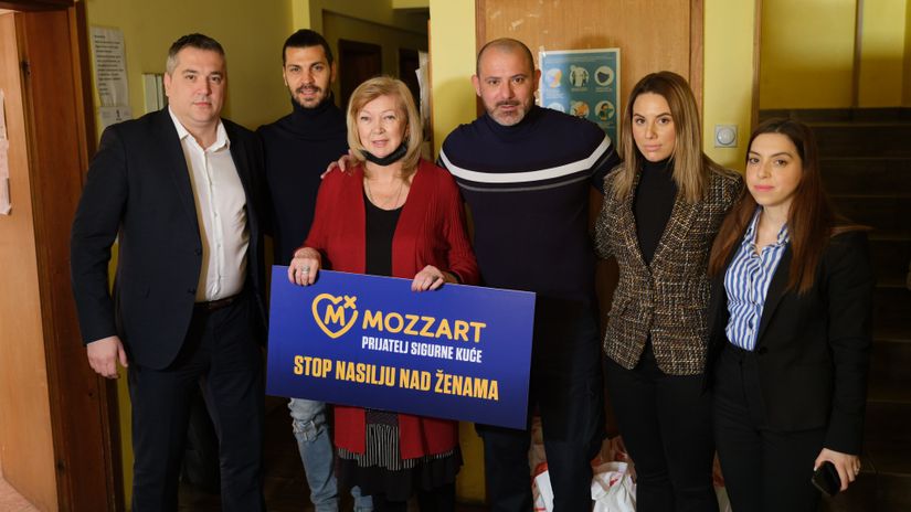 Predstavnici Sigurne kuće, Zvezde i Mozzarta