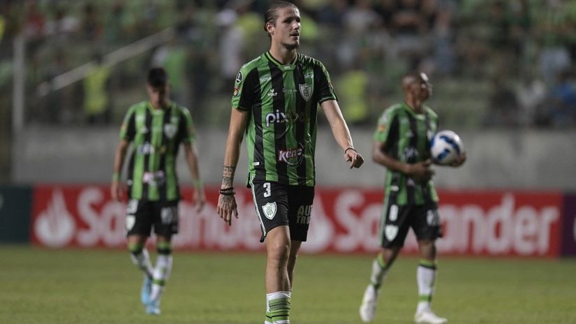 Igrači Amerike Mineiro (©AFP)
