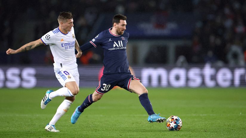 Toni Kros (Real Madrid) i Lionel Mesi (PSŽ)
