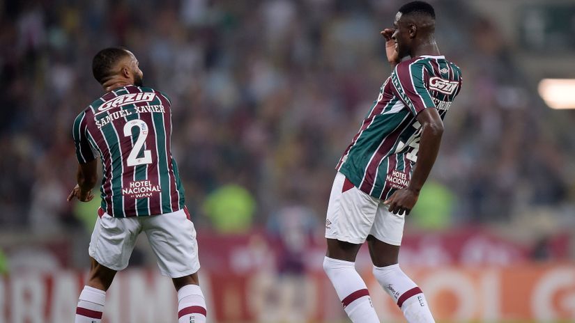 Slavlje igrača Fluminensea (©Reuters)
