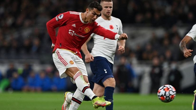 Kristijano Ronaldo protiv Totenhema (Foto: AFP)