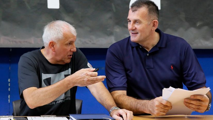 Željko Obradović i Zoran Savić (© Star sport)