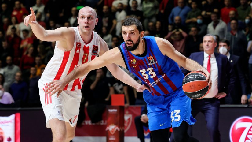 Dejan Davidovac i Nikola Mirotić (©Star Sport)