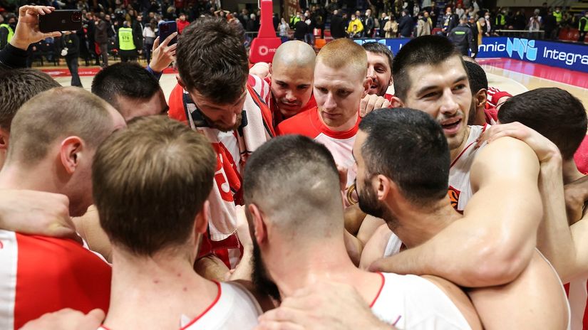 Košarkaši Crvene zvezde (©Starsport)