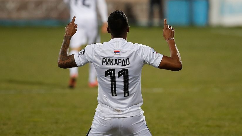 Rikardo slavi gol u Surdulici (© Star sport)