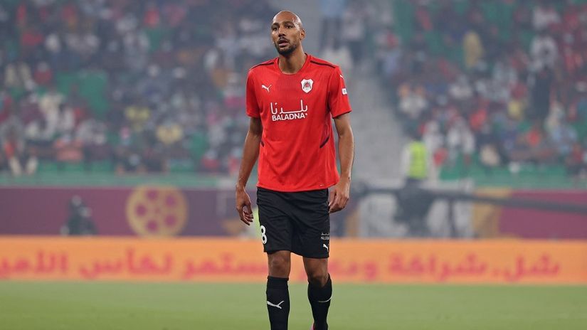 Stiven Nzonzi, fudbaler Al Rajana (©AFP)