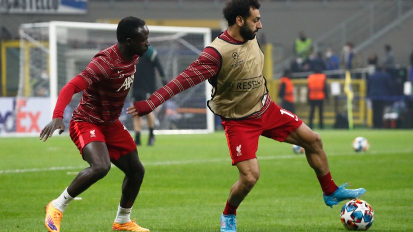 Zvezde Liverpula Sadio Mane (Senegal) i Mohamed Salah (Egipat)