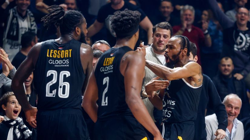 Košarkaši Partizana (©Star Sport)