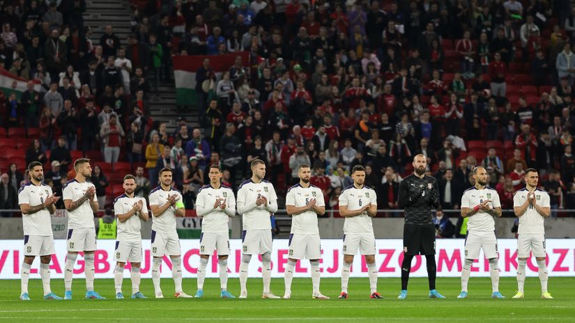 Reprezentacija Srbije protiv Mađarske (©Starsport)