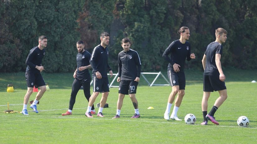 Sa treninga u „Zemunelu“ (© FK Partizan)