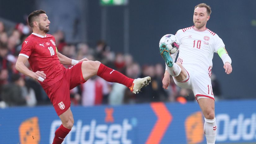 Dušan Tadić i Kristijan Eriksen (© MN Press)