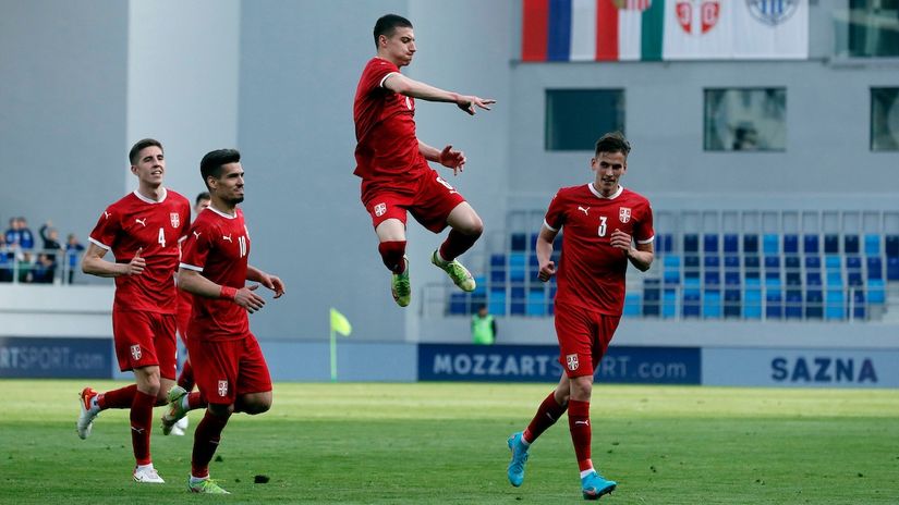Terzić slavi gol protiv Jermenije (© Star sport)
