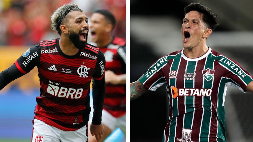 Gabijel Barbosa Gabigol i Herman Kano (©Reuters)