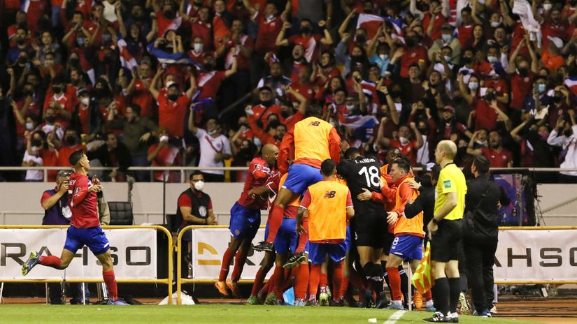 Slavlje fudbalera Kostarike (Reuters)