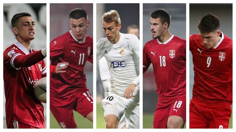 Petrović, Stevanović, Mićin, Stuparević, Tedić (©Starsport)