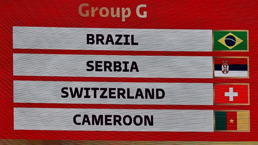 Srbija u grupi sa Brazilom, Švajcarskom i Kamerunom!