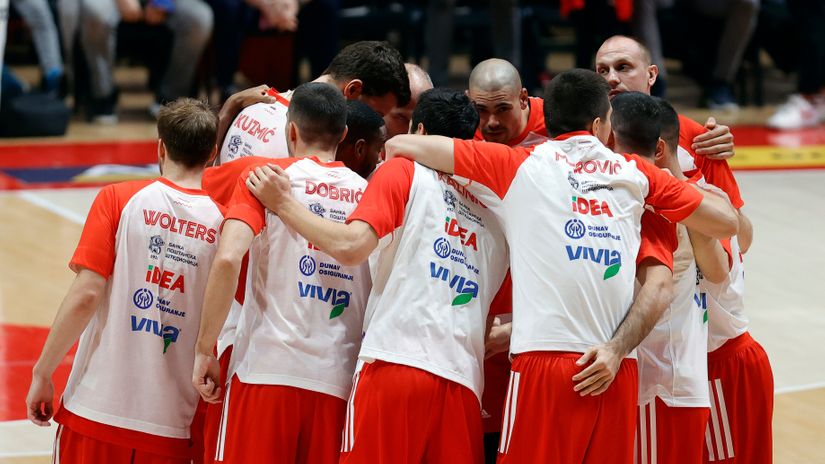 Košarkaši Crvene zvezde (©MN press)