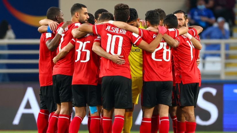 Fudbaleri Al Ahlija (©AFP)