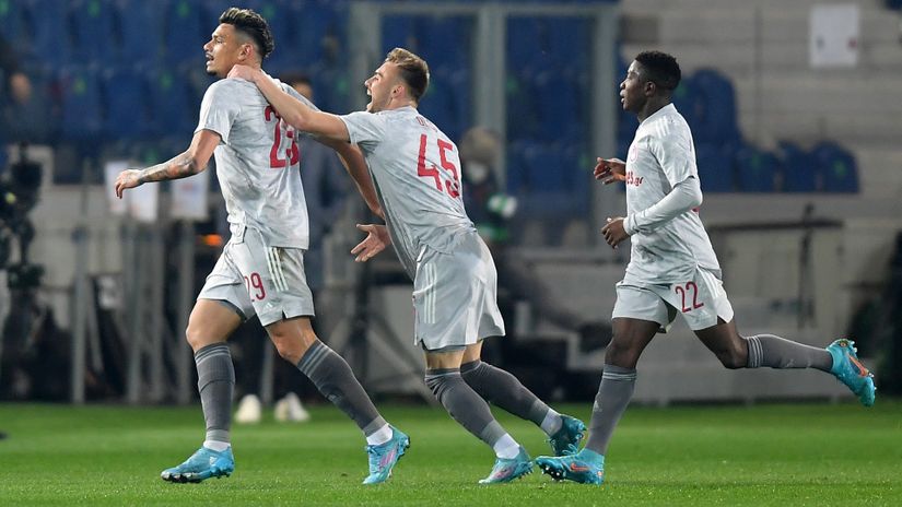 Fudbaleri Olimpijakosa (©Reuters)