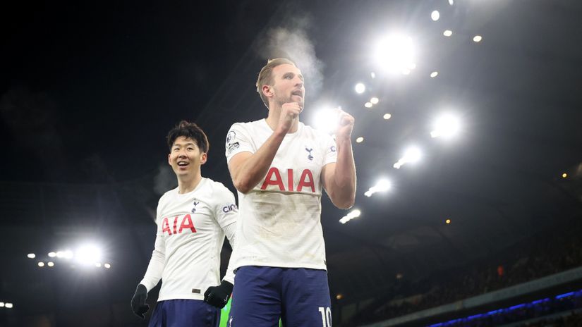 Heung Min Son i Hari Kejn (©Reuters)