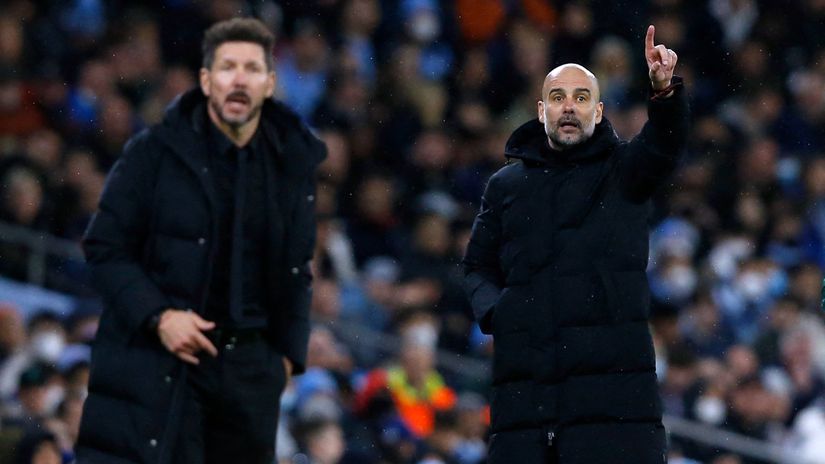 Dijego Simeone i Pep Gvardiola (Reuters)