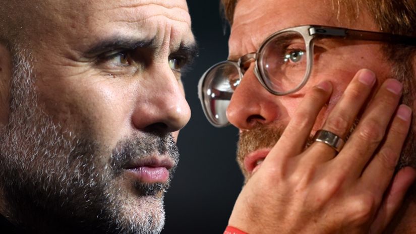 Pep Gvardiola i Jirgen Klop (©Reuters, ©AFP)
