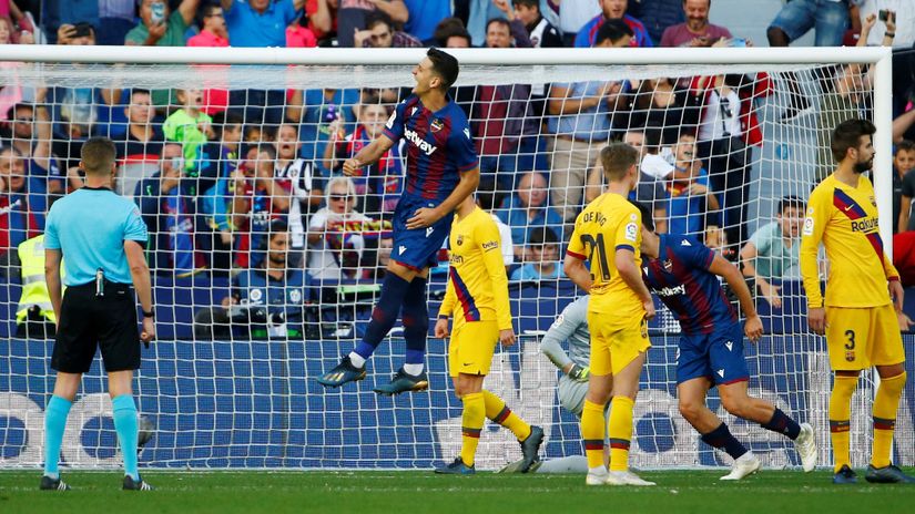 Nemanja Radoja je 2019. godine postigao gol protiv Barselone (©Reuters)