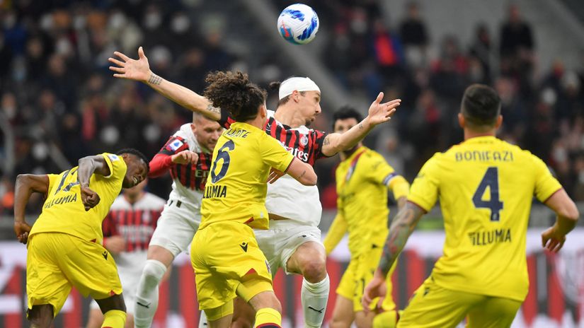 Bolonja je u prošlom kolu odigrala 0:0 sa Milanom (©Reuters)