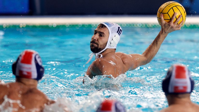 Angelos Vlahopulos protiv Olimpijakosa (©Starsport)