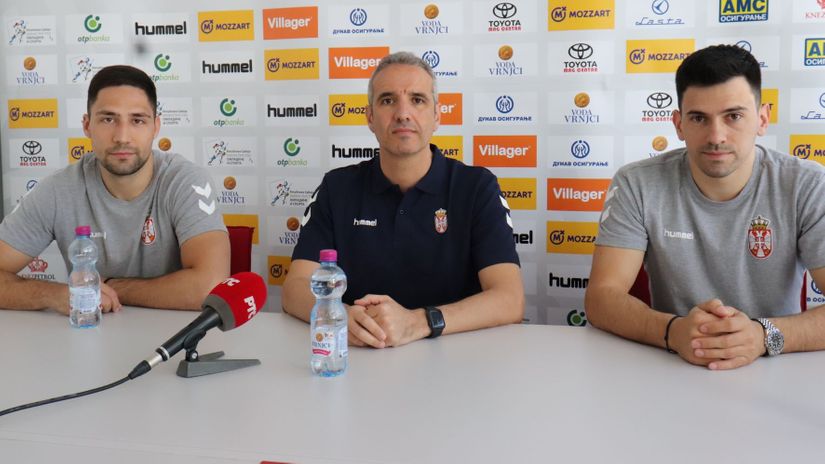 Lazar Kukić, Toni Đerona i Nemanja Ilić (©RSS)