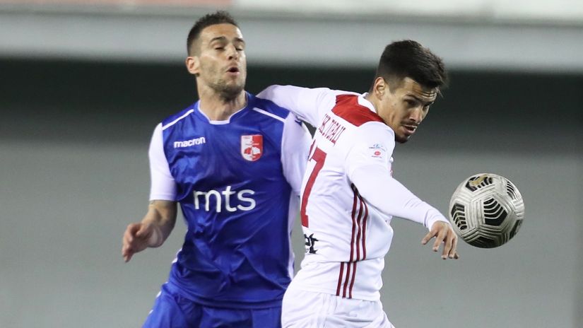 Aleksandar Kovačević i Miloš Pantović (©MN Press)